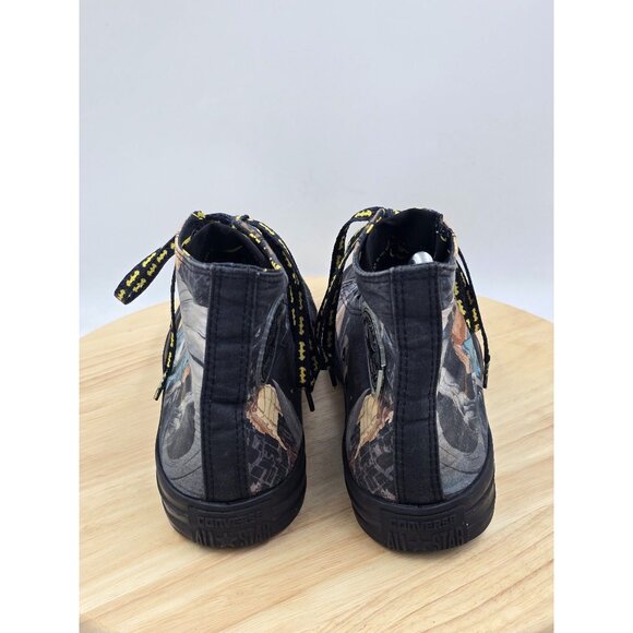Converse Batman Chuck Taylor All Star Hi Top Shoes DC Comics Men 6.5 Women 8.5 - Picture 4 of 9